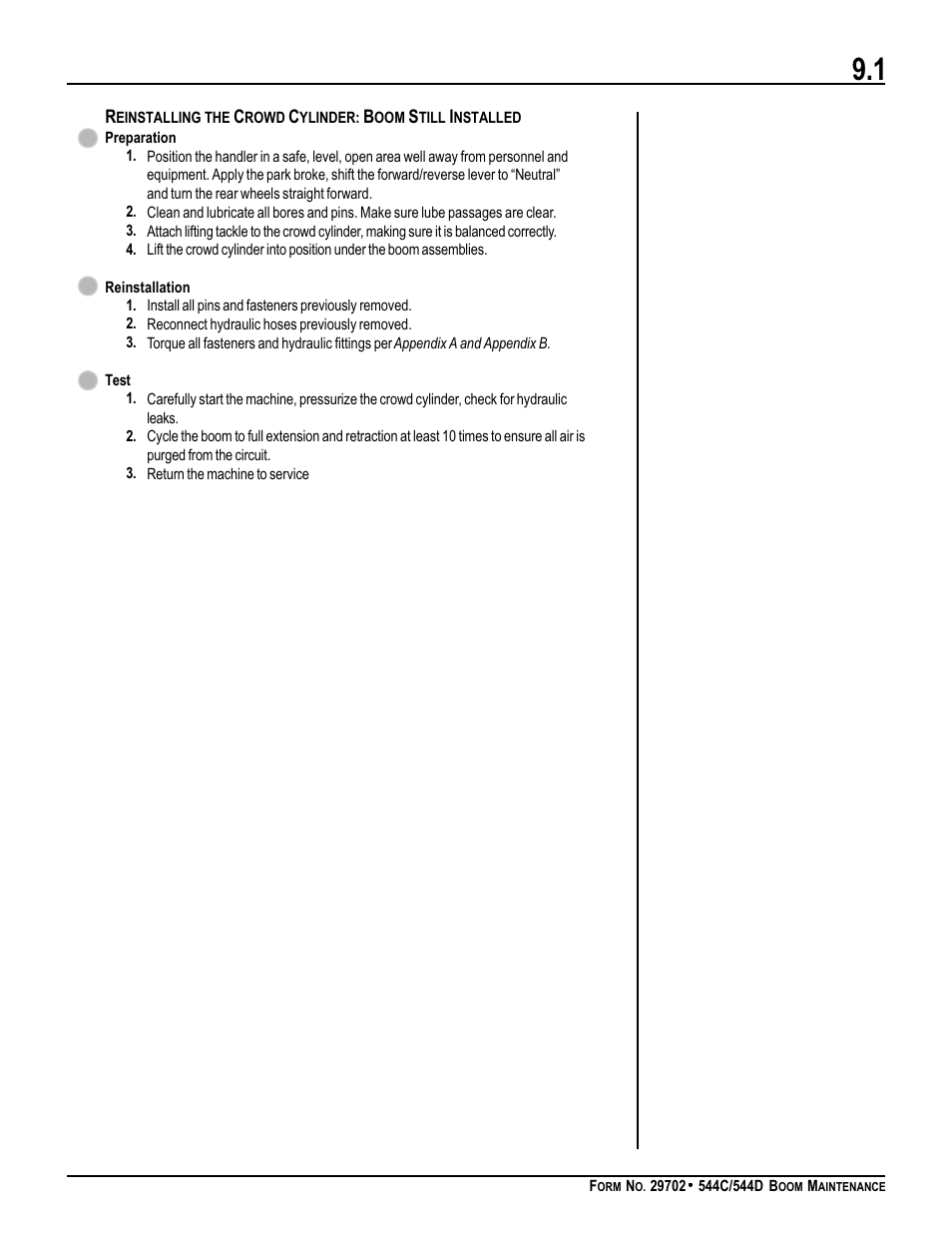 Gradall 544D (9136-4003) Service Manual User Manual | Page 328 / 392