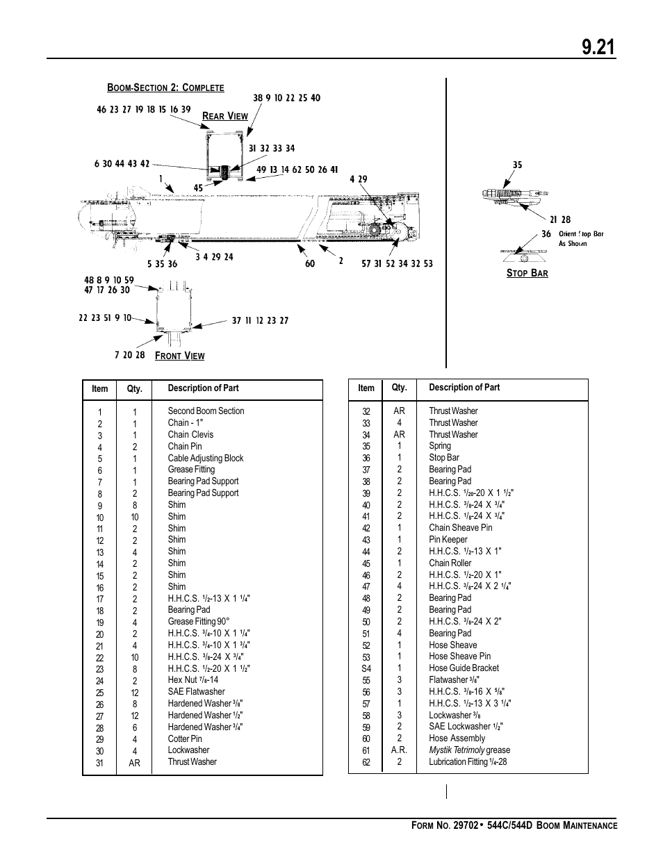 Gradall 544D (9136-4003) Service Manual User Manual | Page 348 / 392