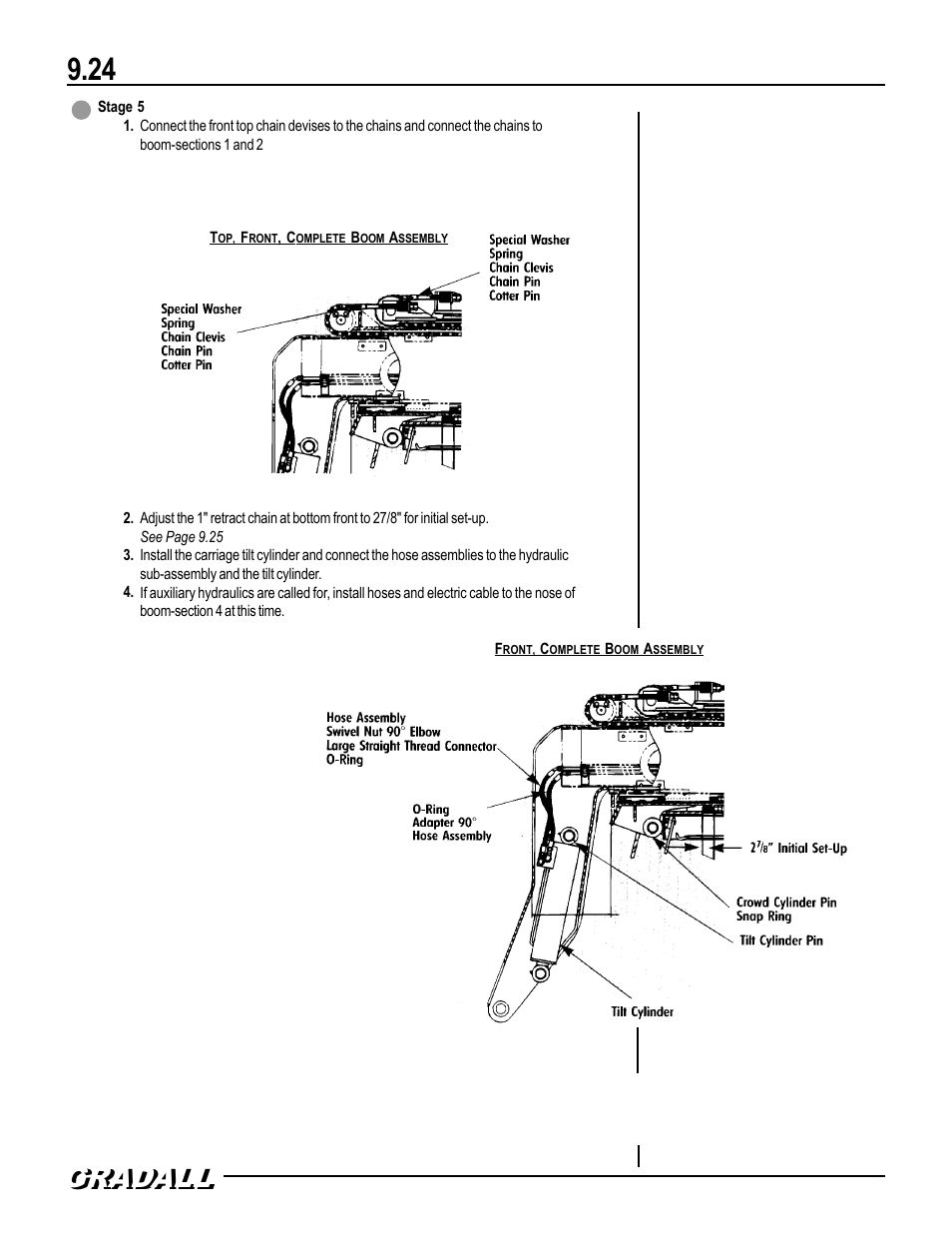 Gradall | Gradall 544D (9136-4003) Service Manual User Manual | Page 351 / 392