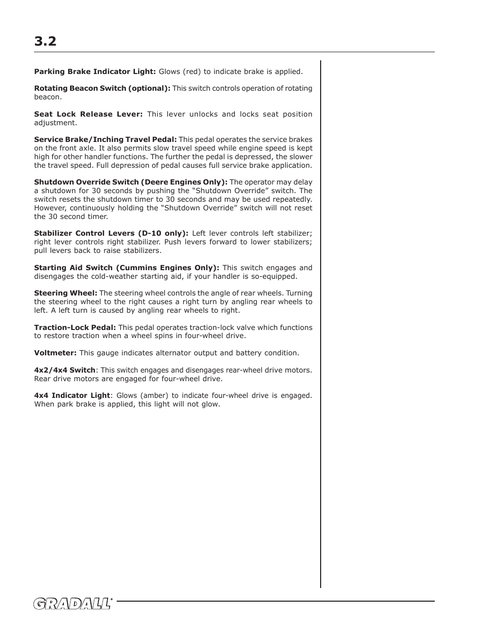 Gradall 534D-10 Service Manual User Manual | Page 20 / 364