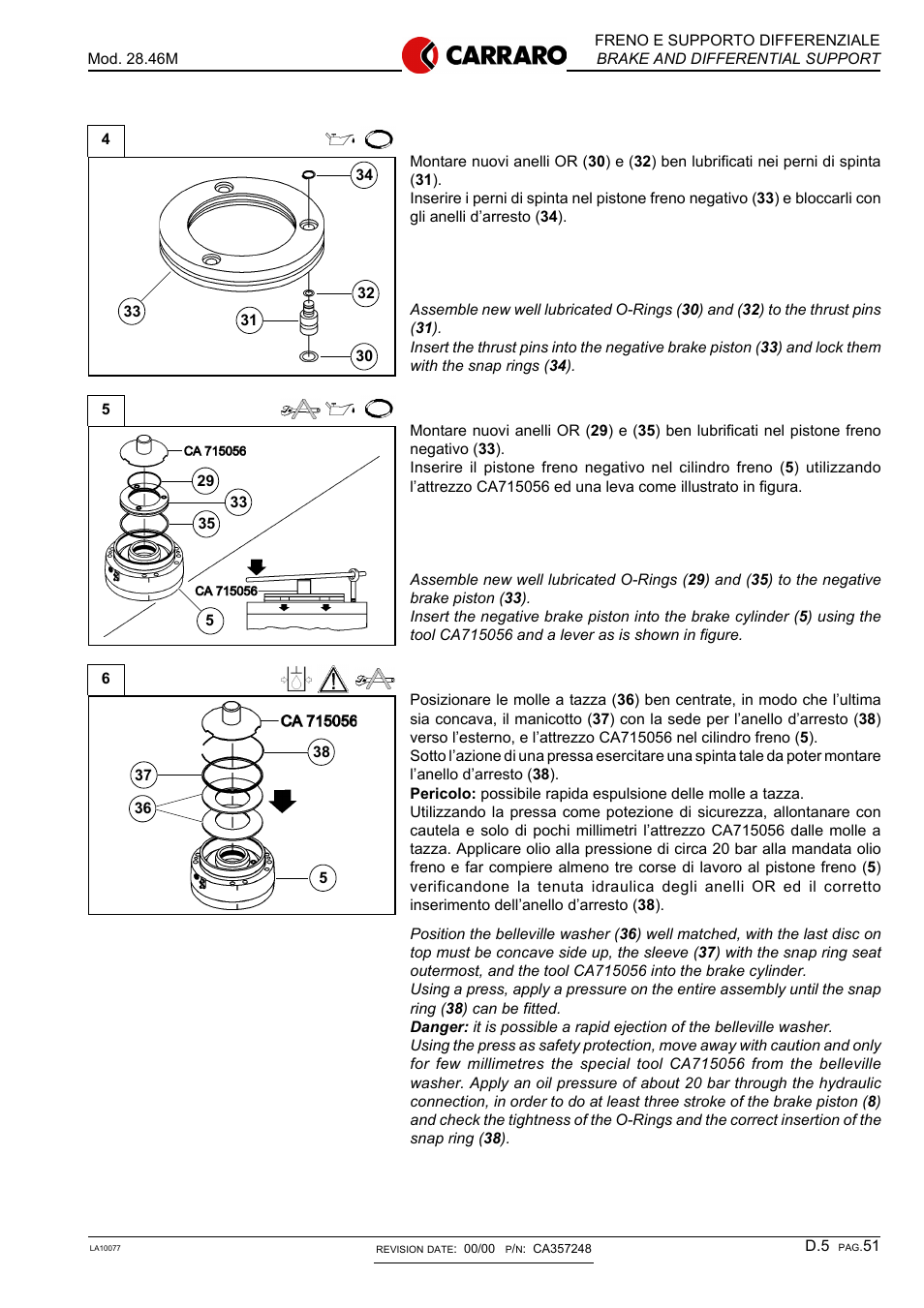 Gradall 534D-10 Service Manual User Manual | Page 216 / 364