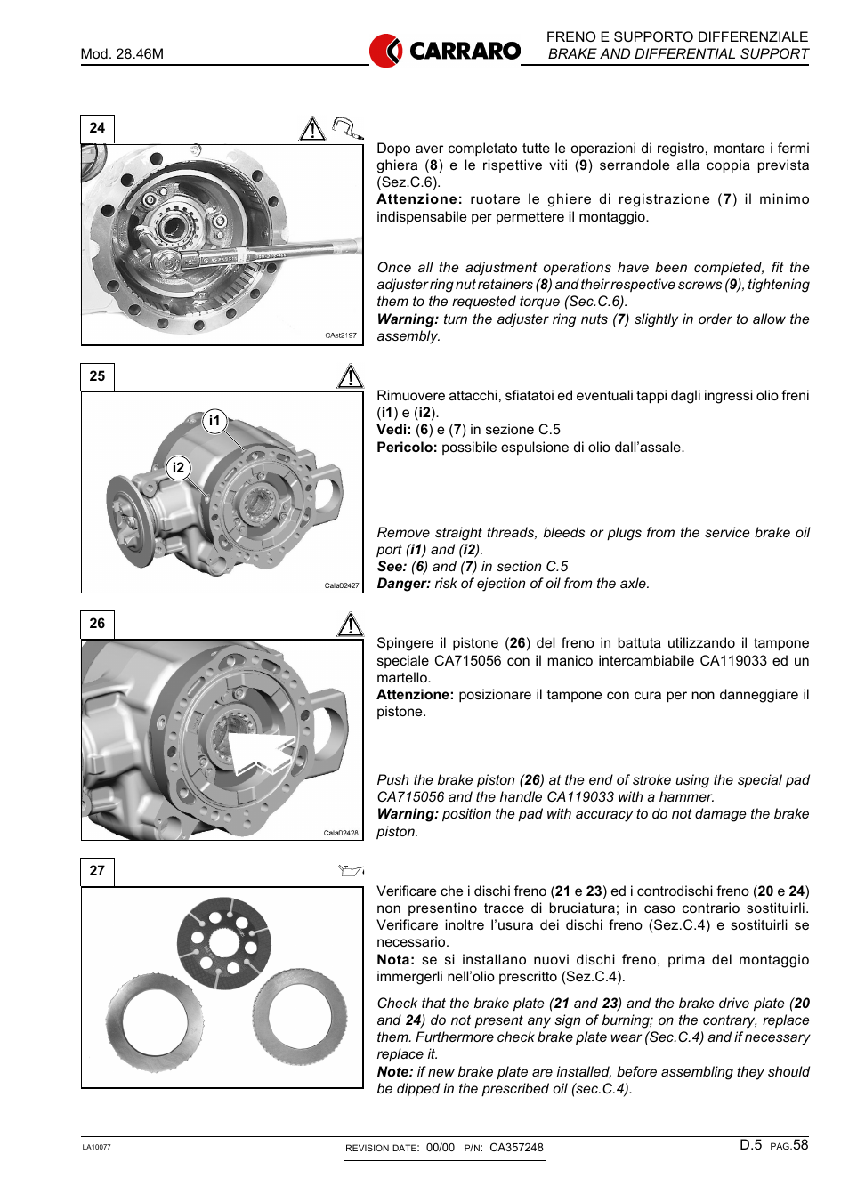 Gradall 534D-10 Service Manual User Manual | Page 223 / 364