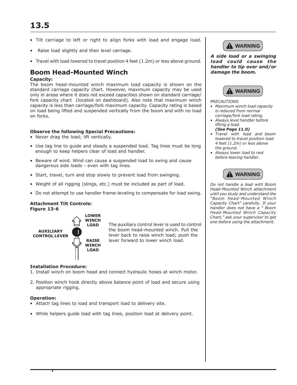 Boom head-mounted winch | Gradall 534D-10 Service Manual User Manual | Page 39 / 364