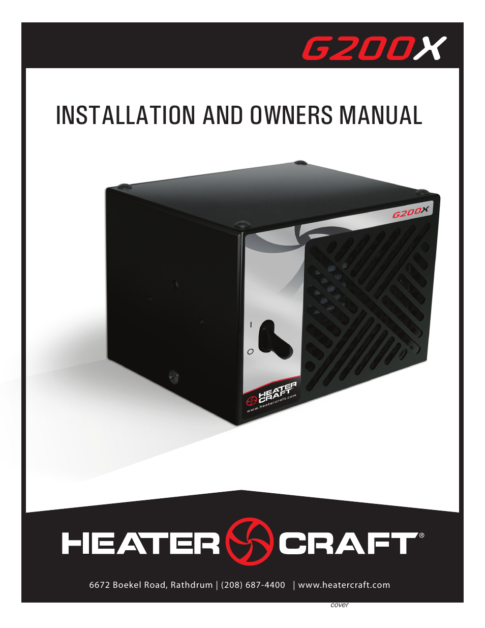 Heater Craft G200X User Manual | 5 pages