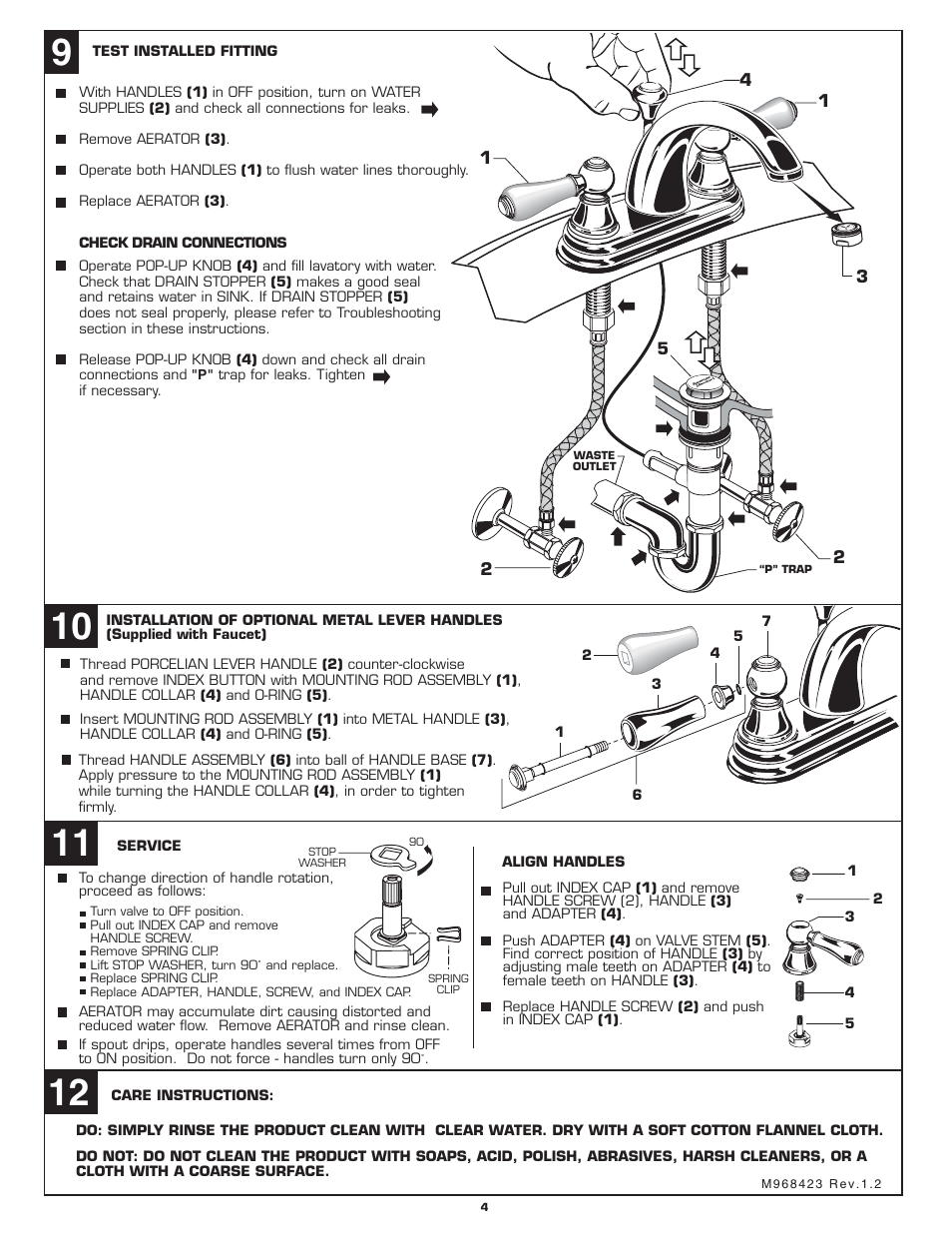 American Standard Williamsburg 2904 User Manual | Page 4 / 7