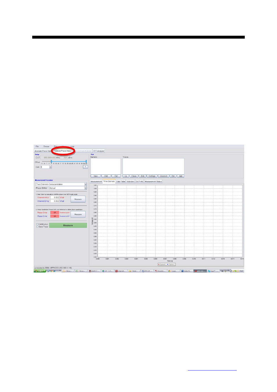 7 additive phase noise measurement | BNC 7000 Series User Manual User Manual | Page 40 / 54