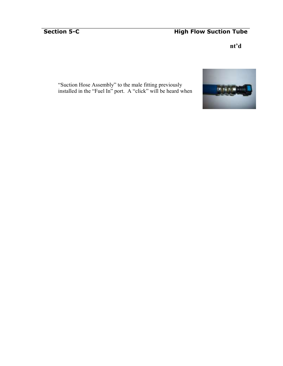 Installing the high flow suction tube, c | PureFlow AirDog DF-200 - Dodge Cummins 2005-2013 User Manual | Page 17 / 27