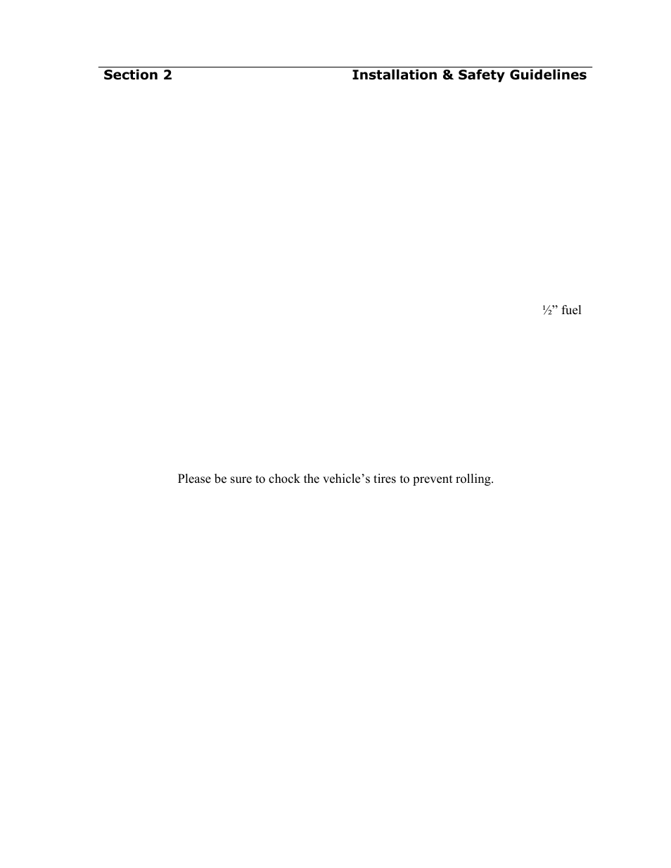 Airdog, Installation guidelines, Safety guidelines | Pureflow airdog airdog | PureFlow AirDog DF-200 - Dodge Cummins 2005-2013 User Manual | Page 6 / 27