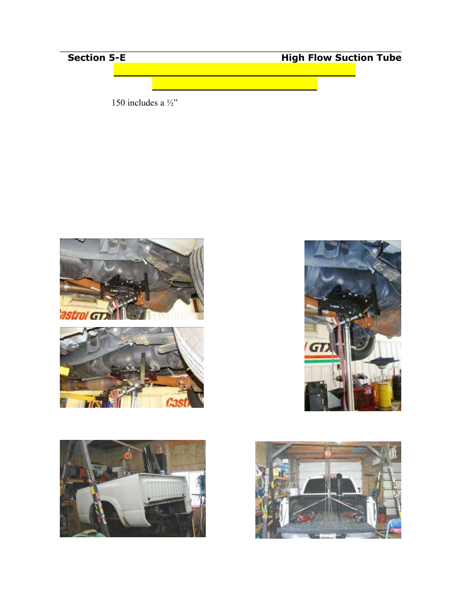 Installing the airdog, Fp-150 only high flow suction tube | PureFlow AirDog FP-150 - Dodge Cummins 1994-1998 User Manual | Page 17 / 28