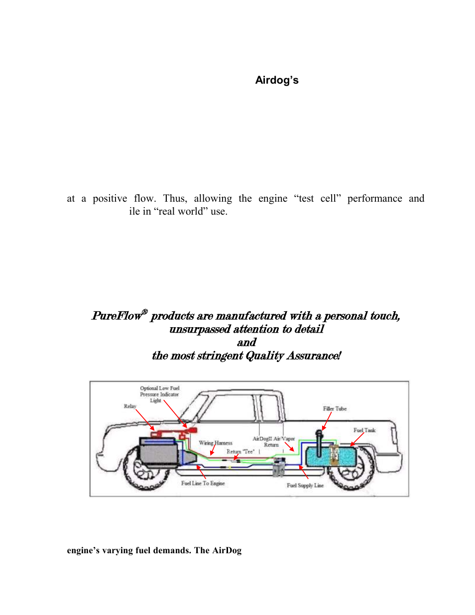 Pureflow | PureFlow AirDog DF-165 - 6.7L Ford 2011-2012 User Manual | Page 3 / 22