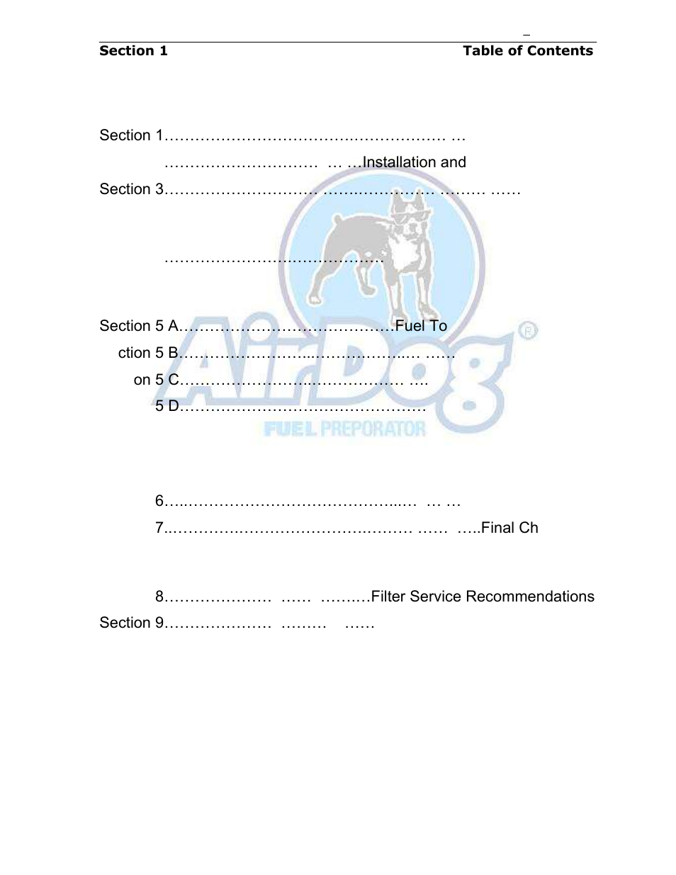 PureFlow AirDog FP-150 - 7.3L Ford 1999-2003 User Manual | Page 5 / 26