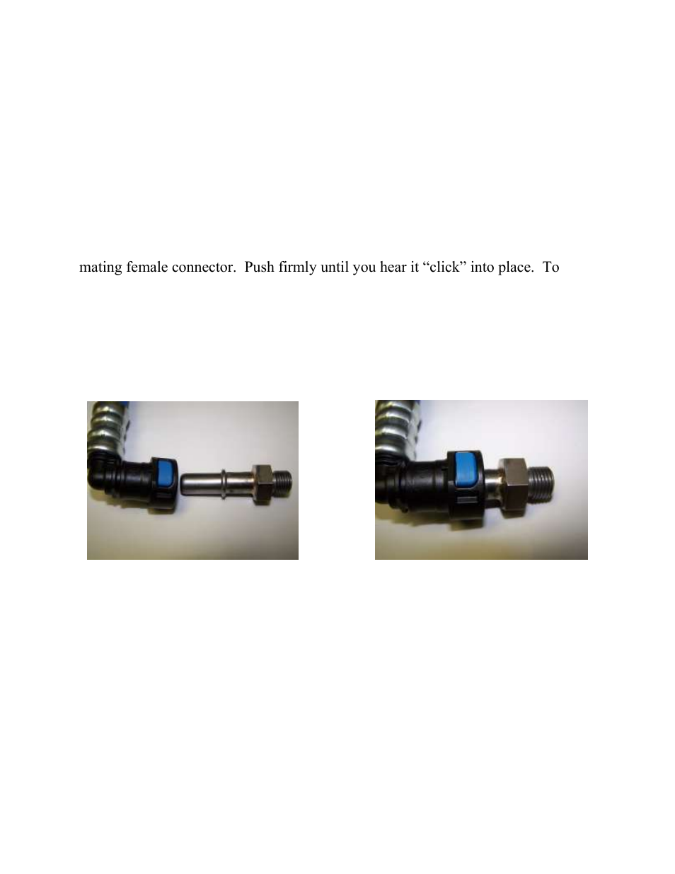 Quick connect component overview | PureFlow AirDog RP-150 - 7.3L Ford 1999-2003 User Manual | Page 4 / 16