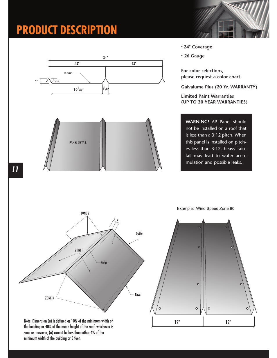 Product description | Mueller AP Panel User Manual | Page 11 / 29