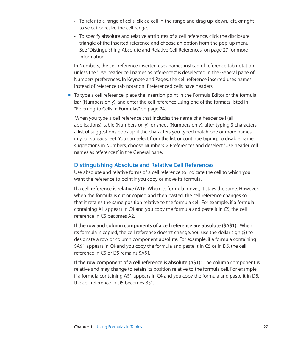 27 f | Apple iWork '09 User Manual | Page 27 / 372