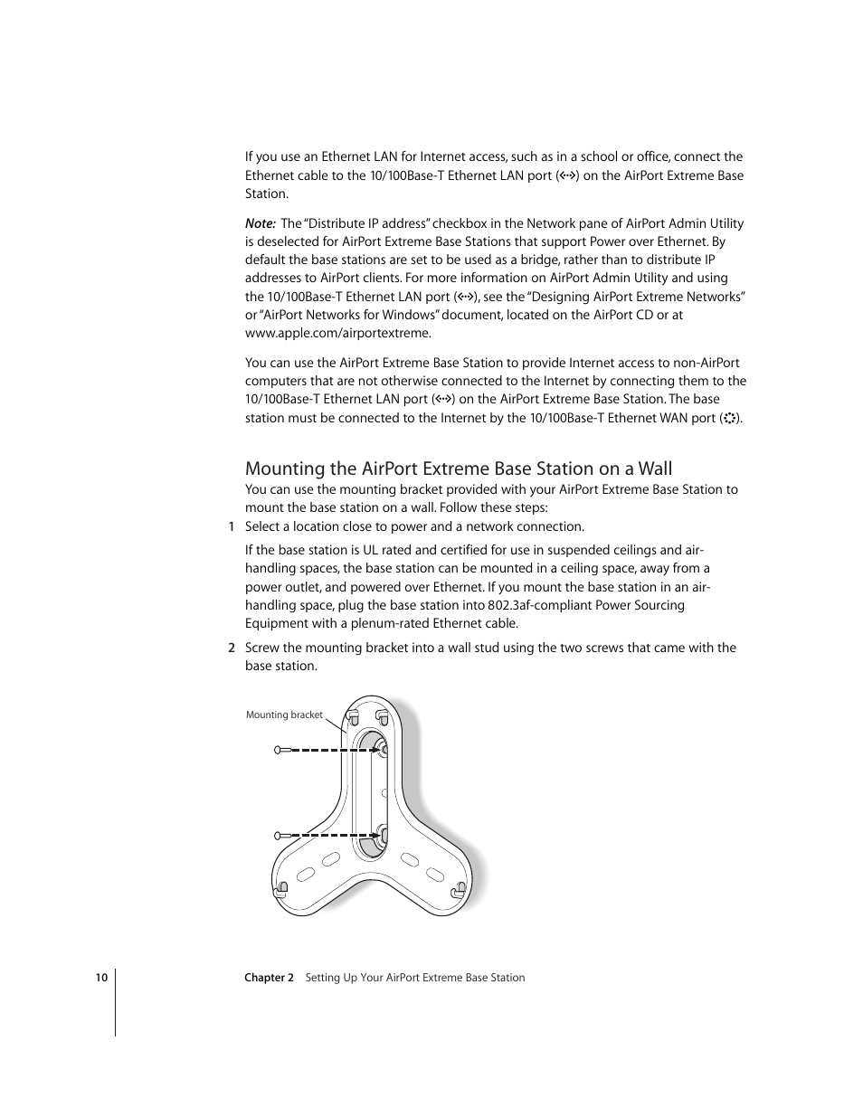 Apple AirPort Extreme Base Station v4.2 User Manual | Page 10 / 36