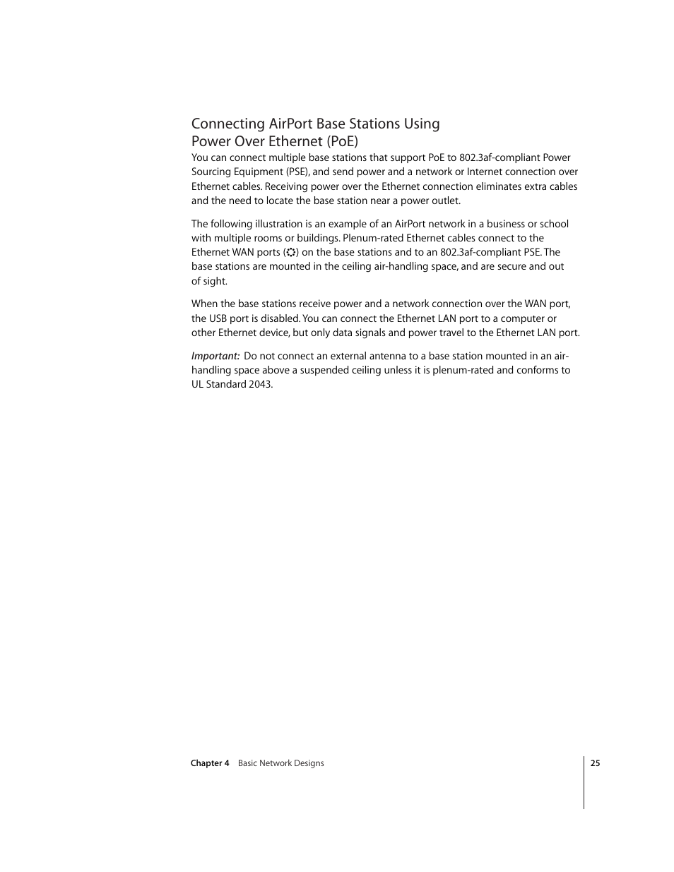 Apple AirPort Extreme Base Station v4.2 User Manual | Page 25 / 36