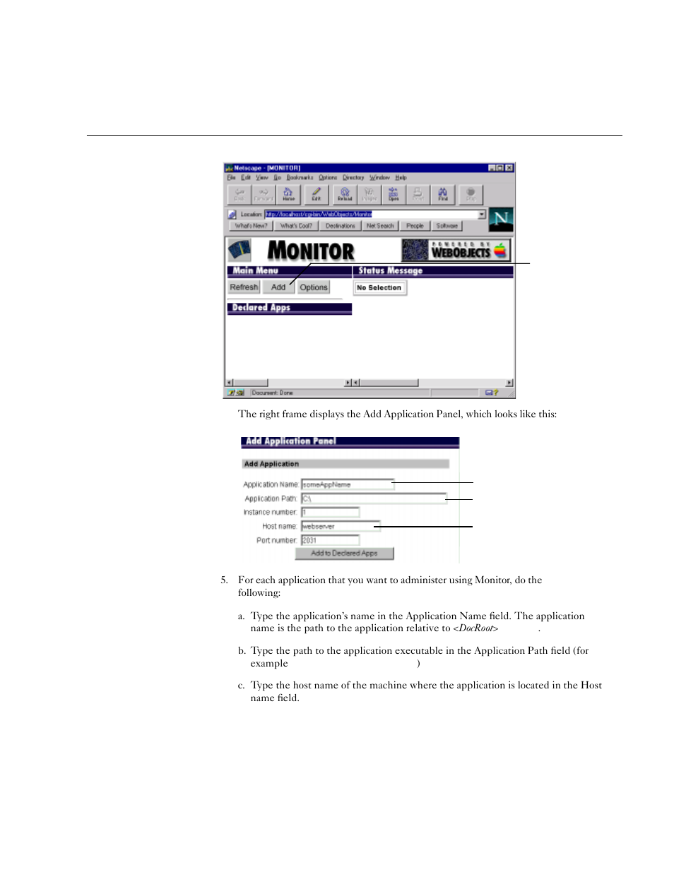 Apple WebObjects 3.5: Serving User Manual | Page 13 / 37