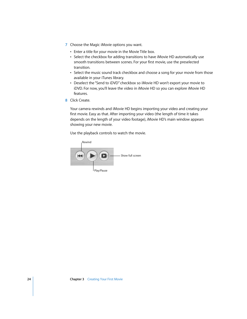 Apple iMovie HD User Manual | Page 24 / 83