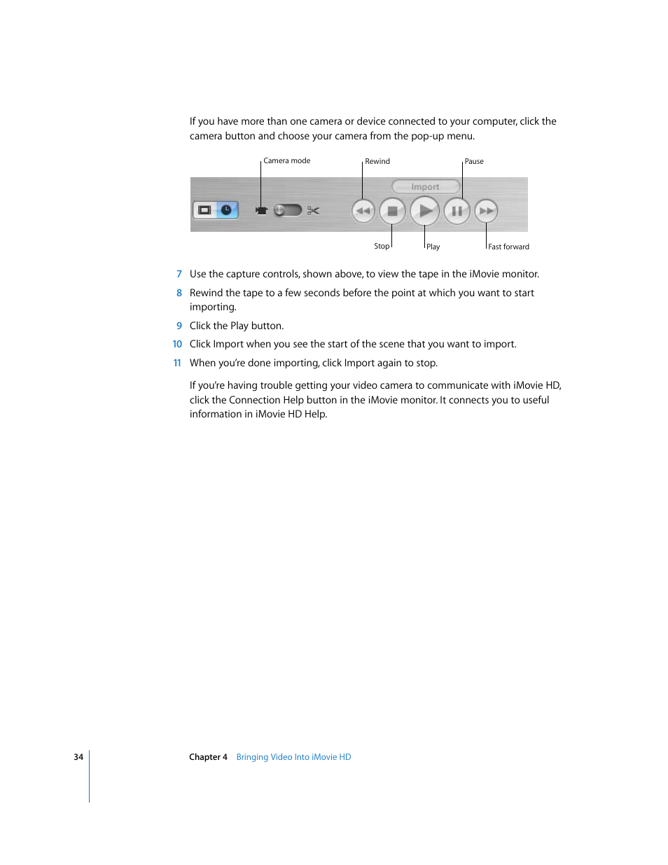 Apple iMovie HD User Manual | Page 34 / 83