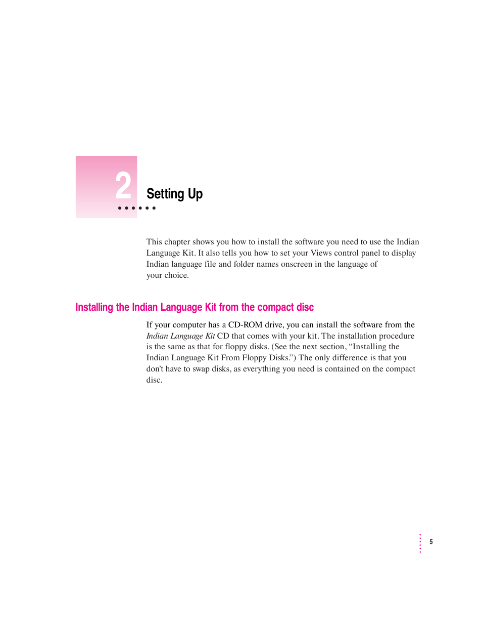 Apple Indian Language Kit User Manual | Page 5 / 47