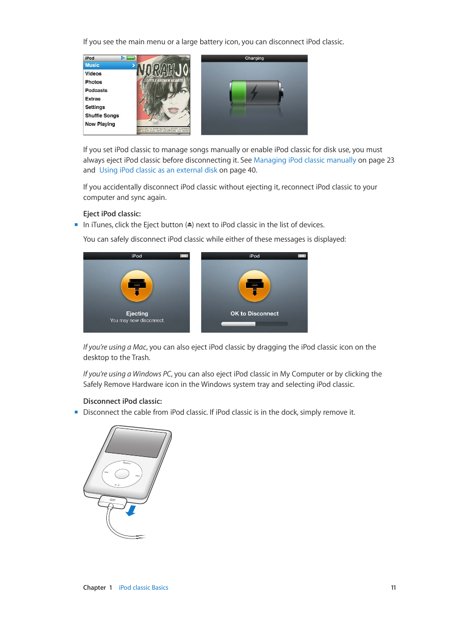 Apple iPod classic 160 GB User Manual | Page 11 / 58