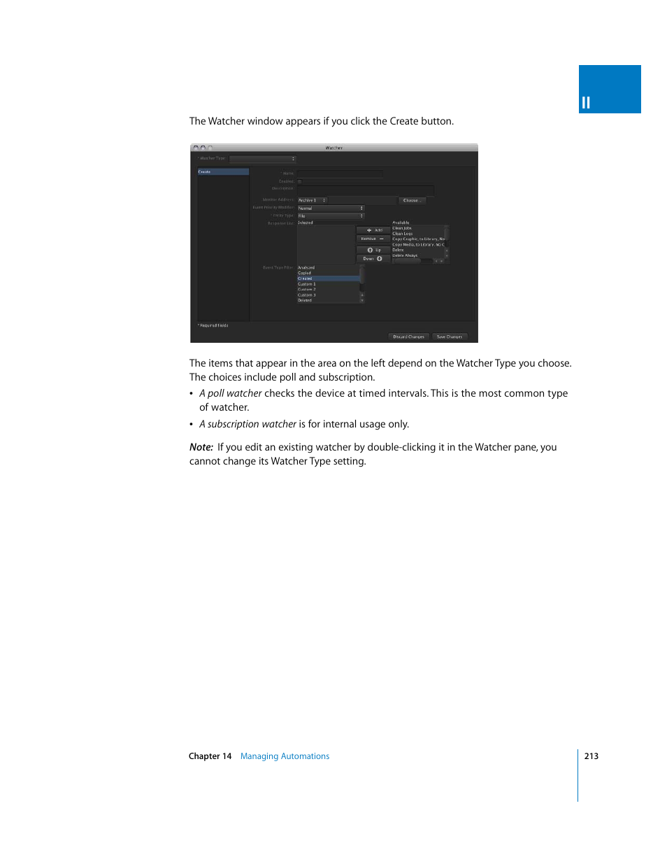 Apple Final Cut Server User Manual | Page 213 / 238