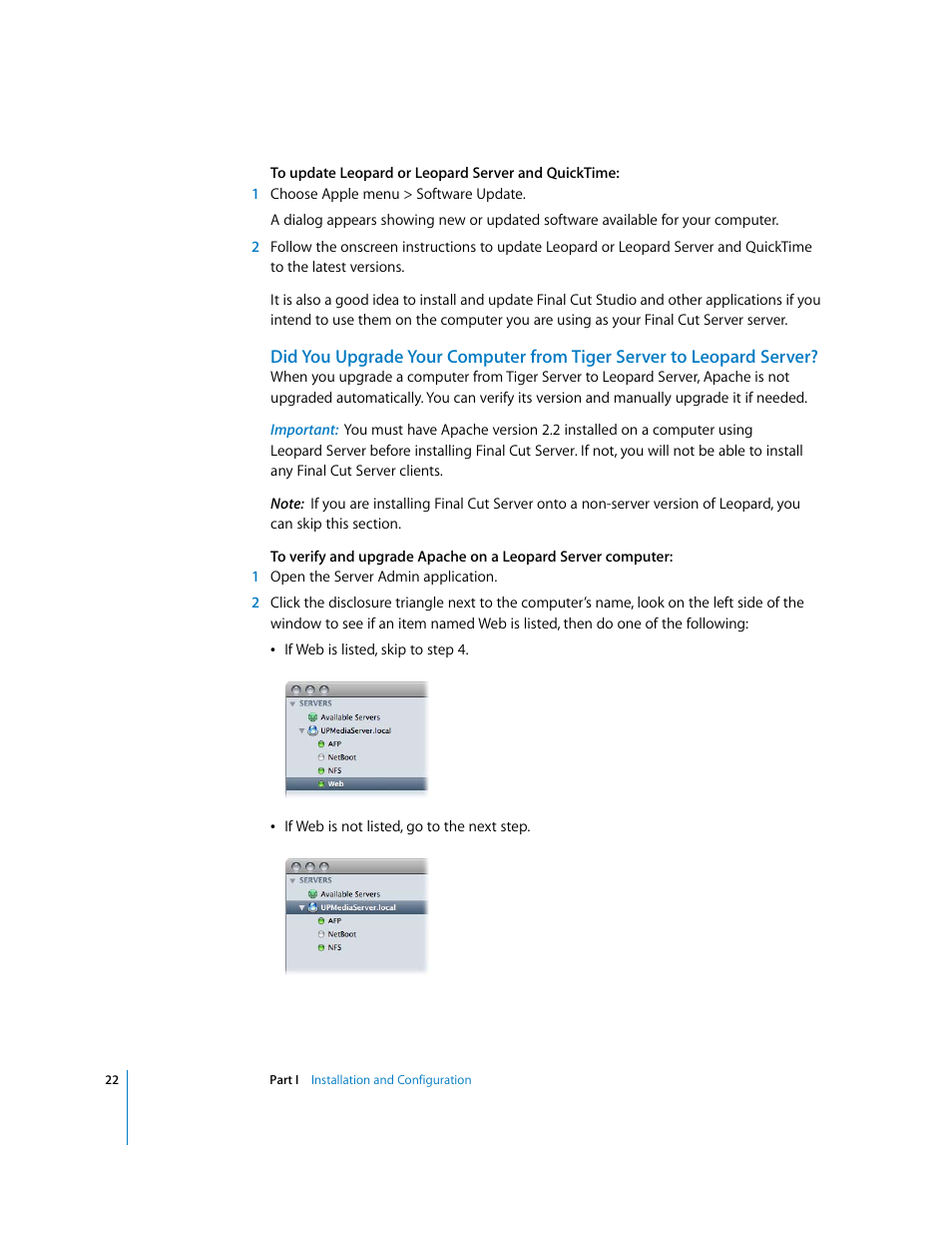 Apple Final Cut Server User Manual | Page 22 / 238