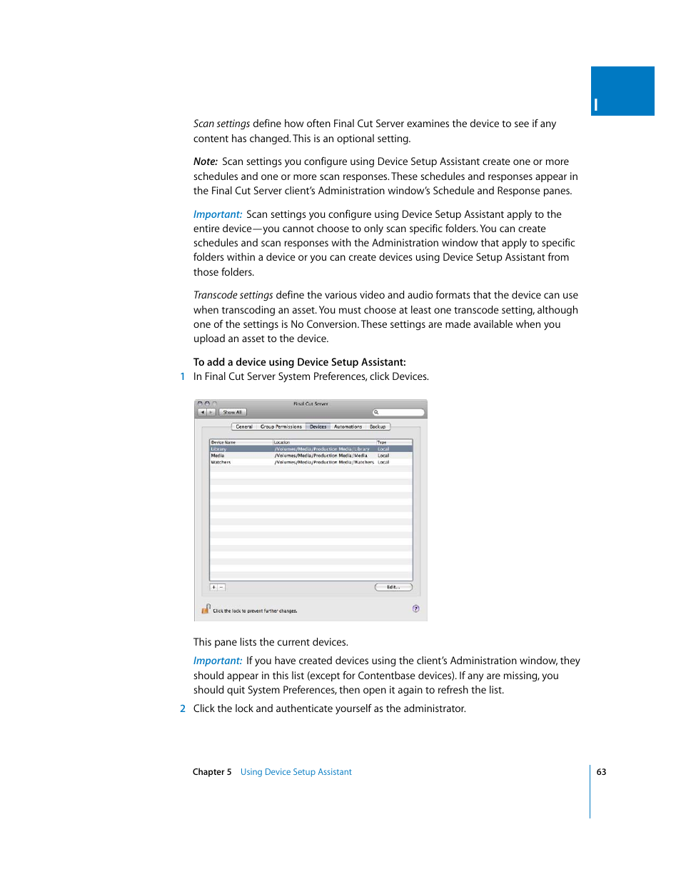 Apple Final Cut Server User Manual | Page 63 / 238