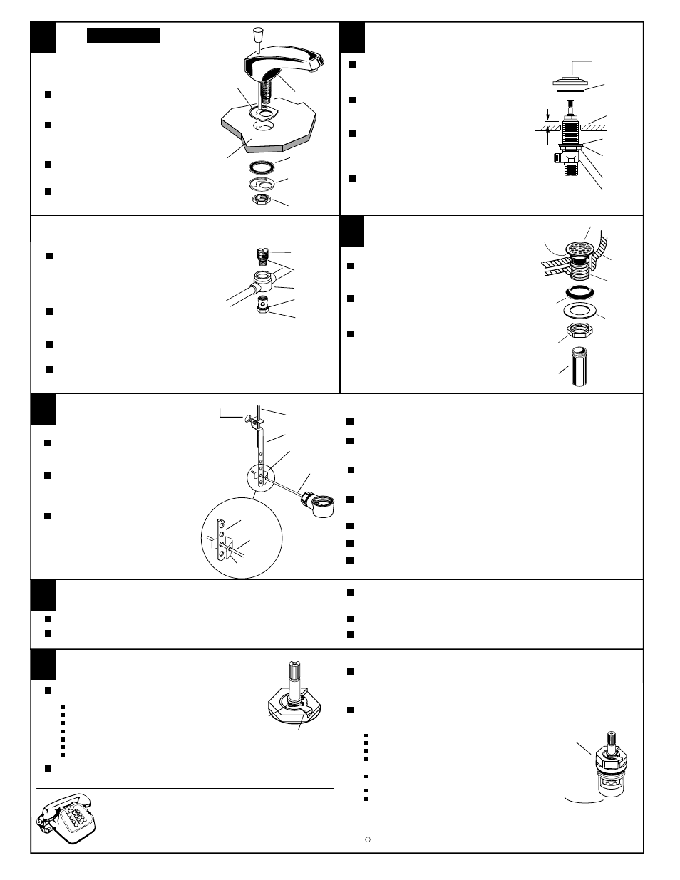 American Standard 6802 Series User Manual | Page 2 / 2