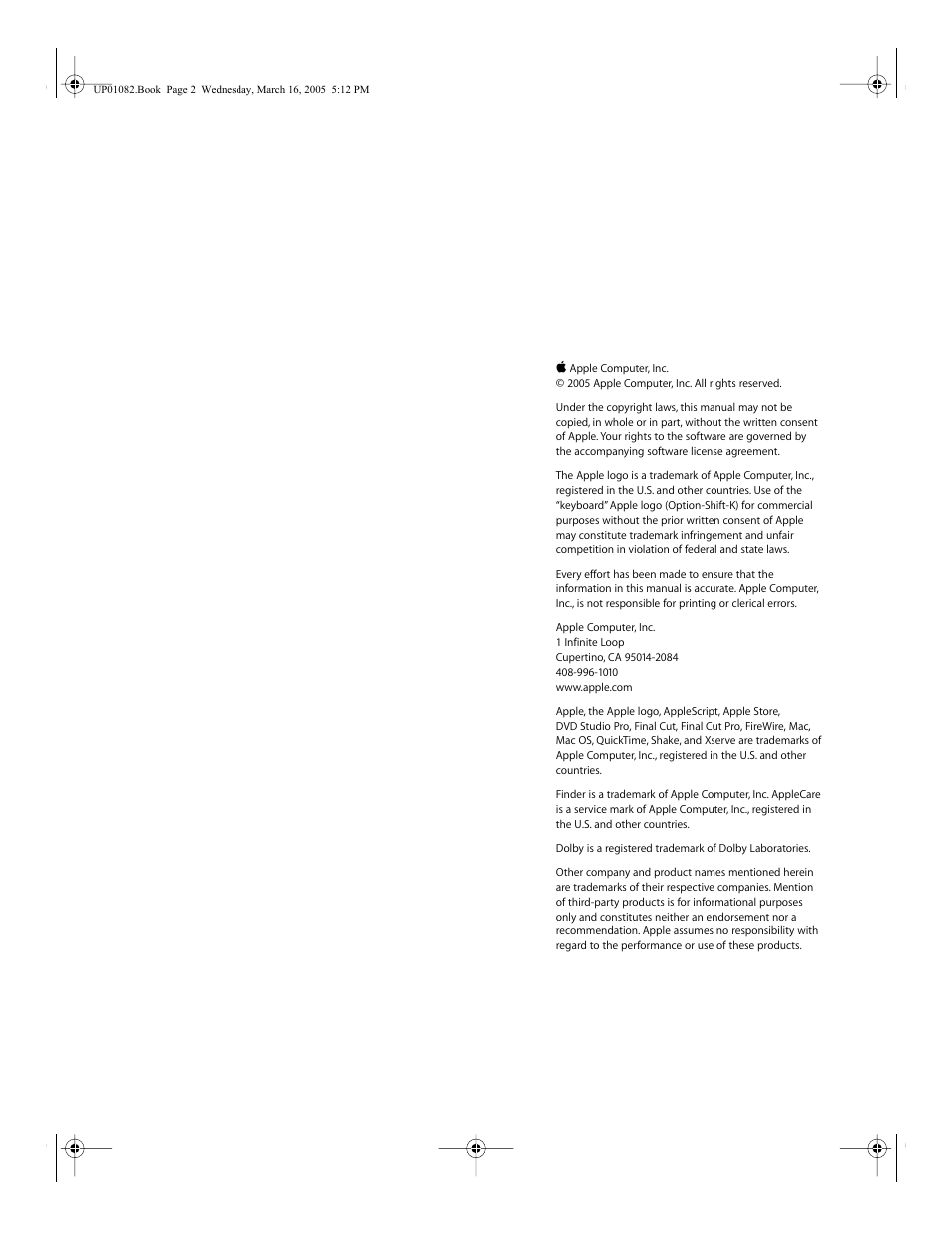 Apple Qmaster 2  and Compressor 2 (Distributed Processing Setup) User Manual | Page 2 / 74