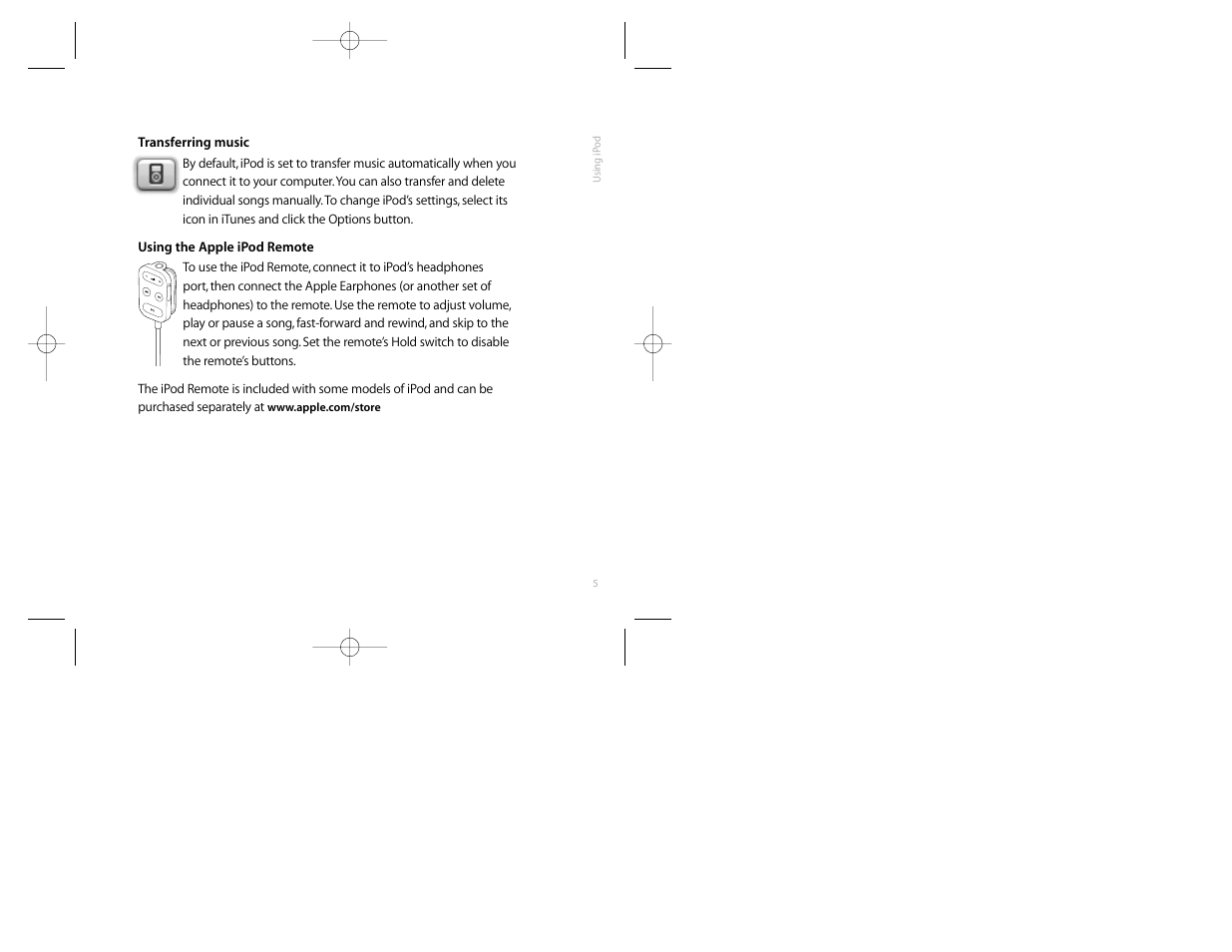 Apple iPod (Original) User Manual | Page 9 / 38