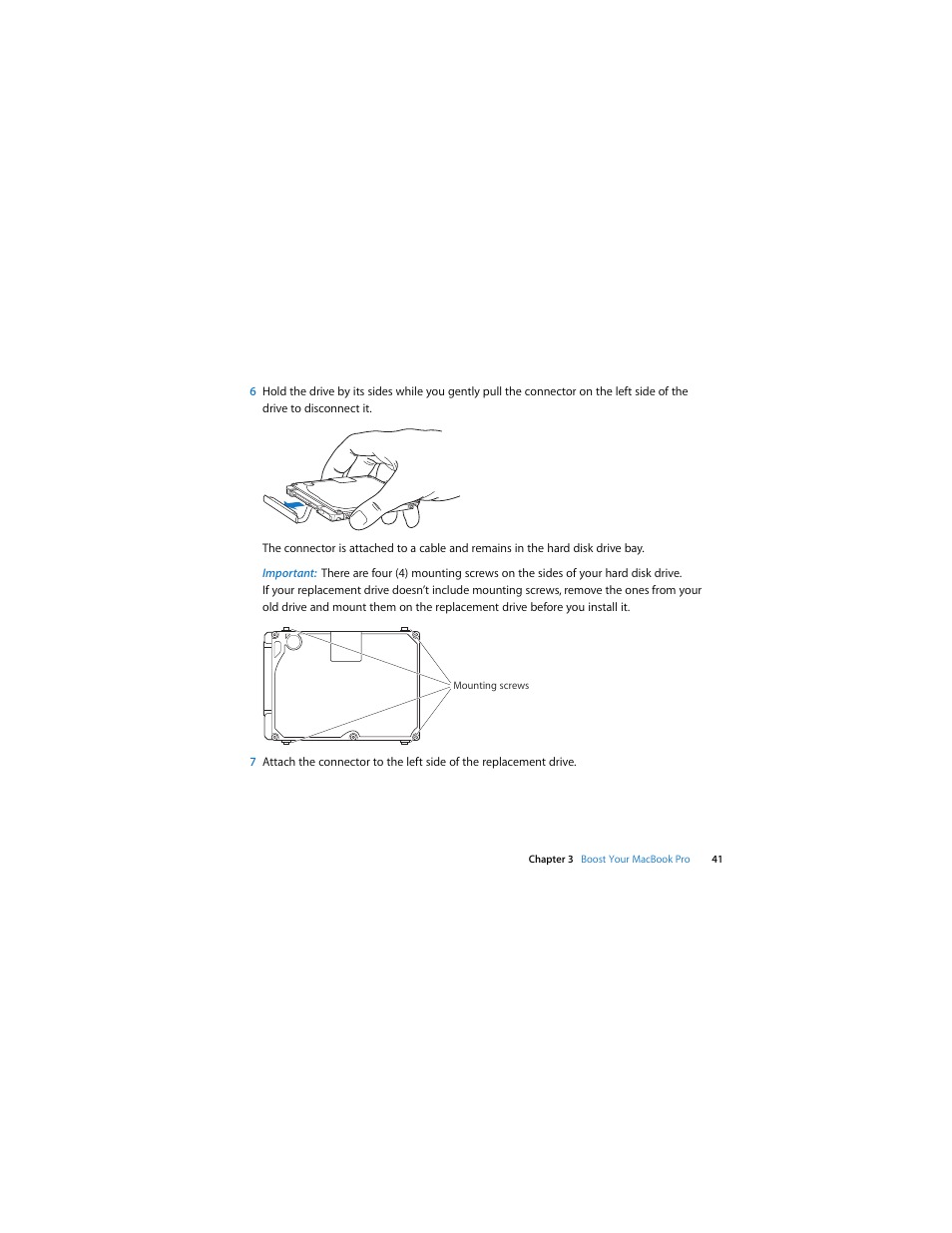 Apple MacBook Pro (15-inch, 2.53 GHz, Mid 2009) User Manual | Page 41 / 88