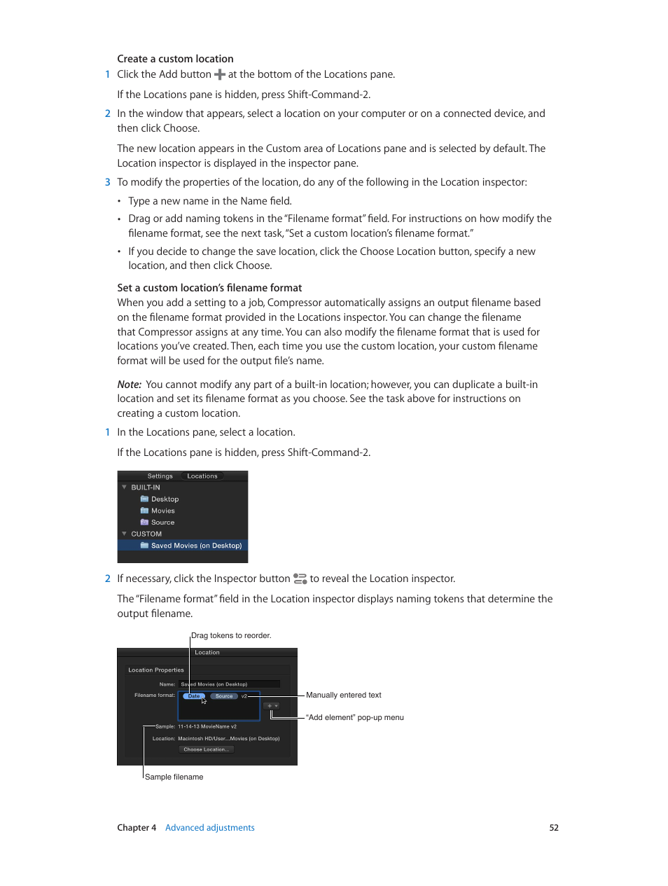 Apple Compressor (4.1.2) User Manual | Page 52 / 108