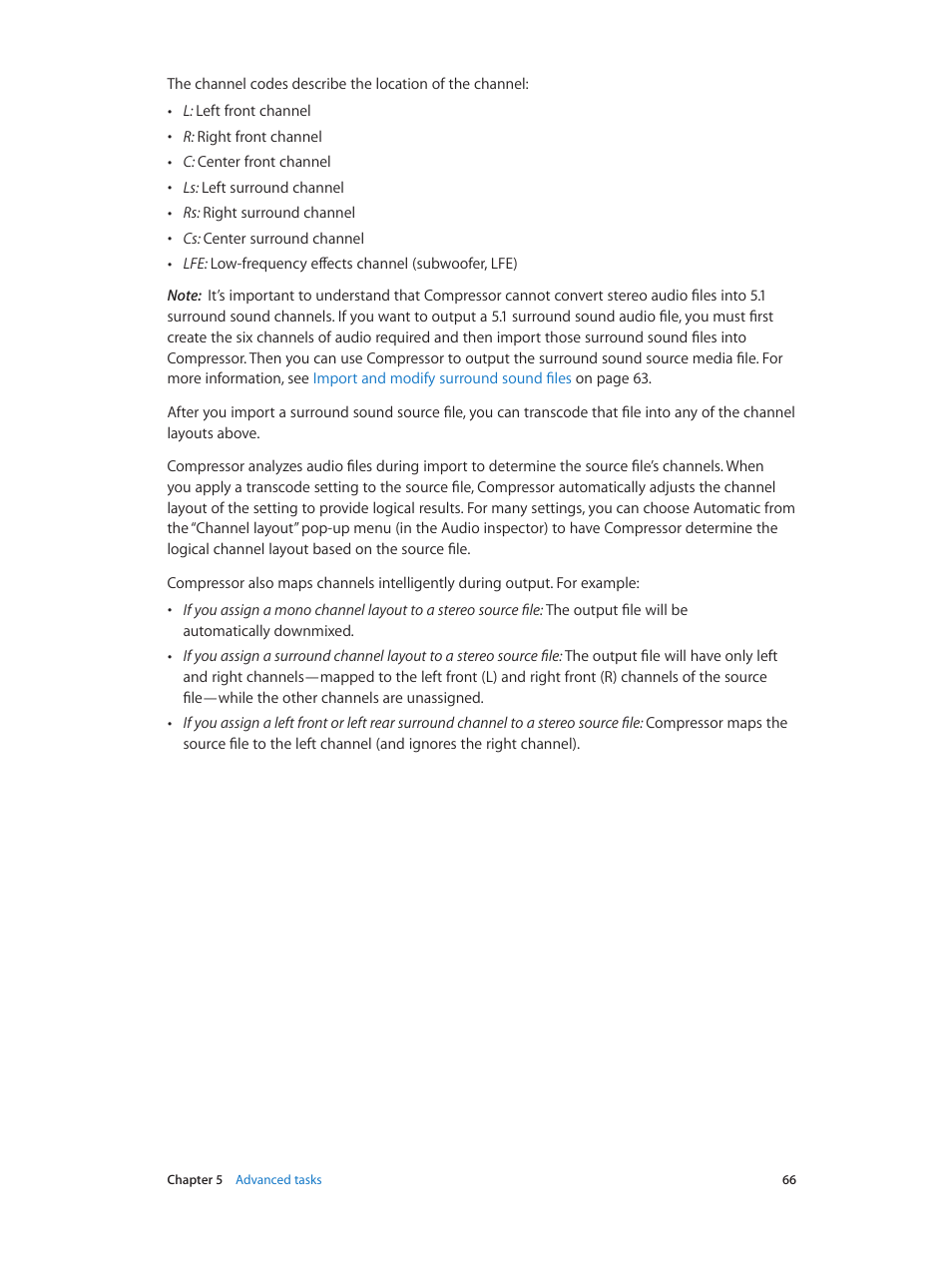 Apple Compressor (4.1.2) User Manual | Page 66 / 108