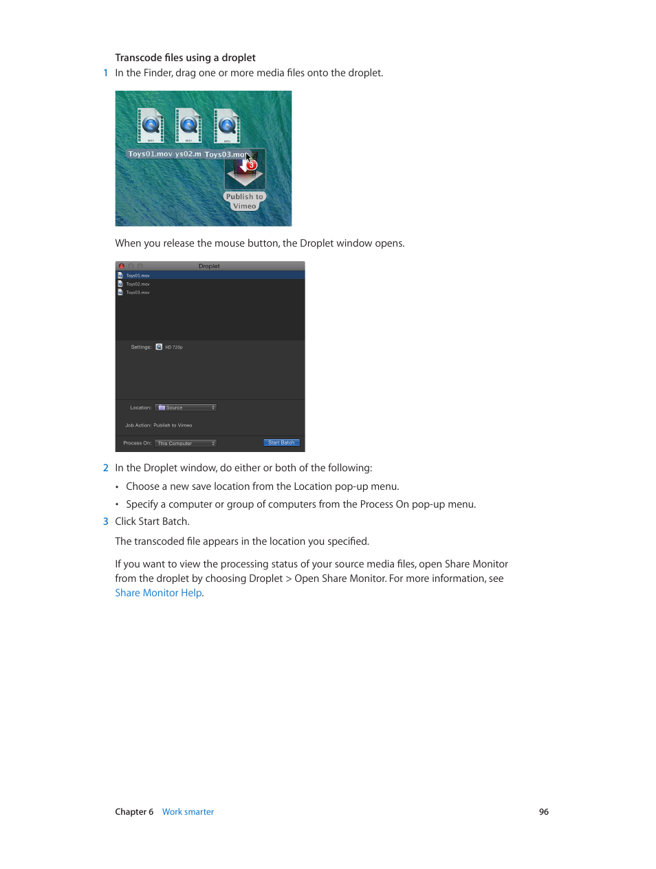 Apple Compressor (4.1.2) User Manual | Page 96 / 108