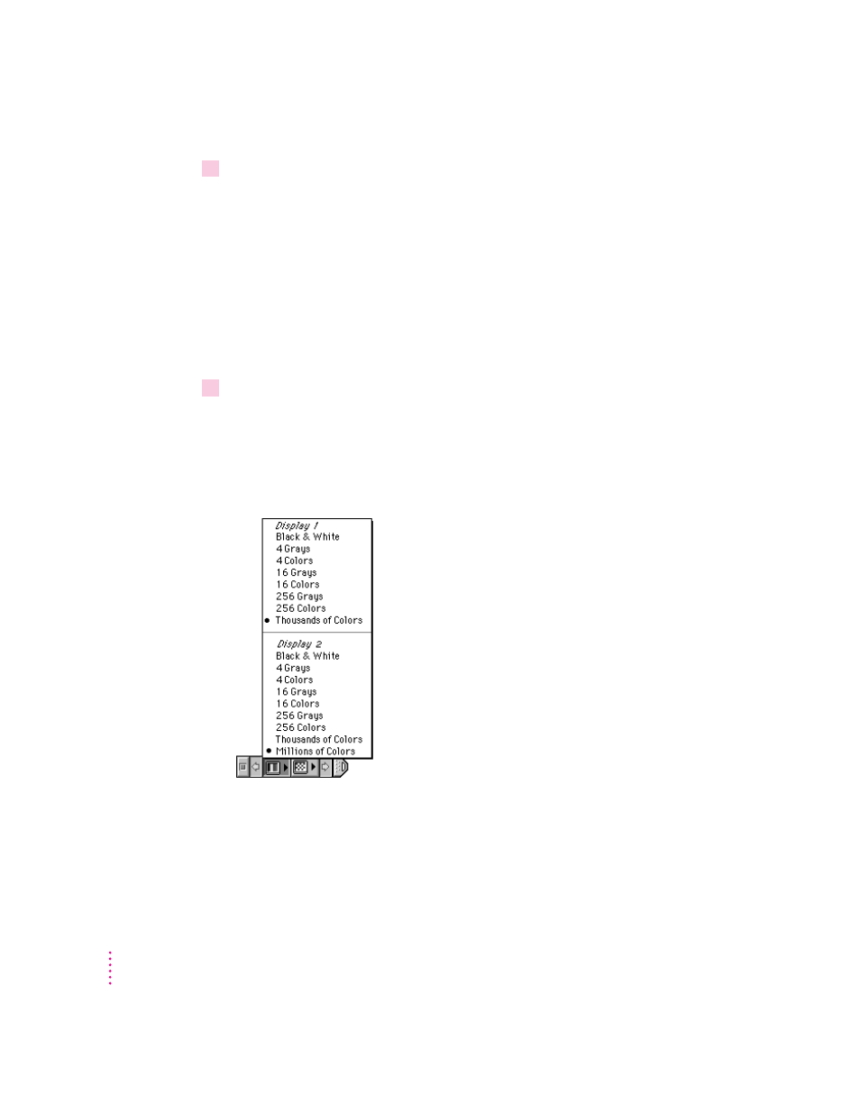 Changing color depth | Apple AppleVision 1710AV User Manual | Page 93 / 156