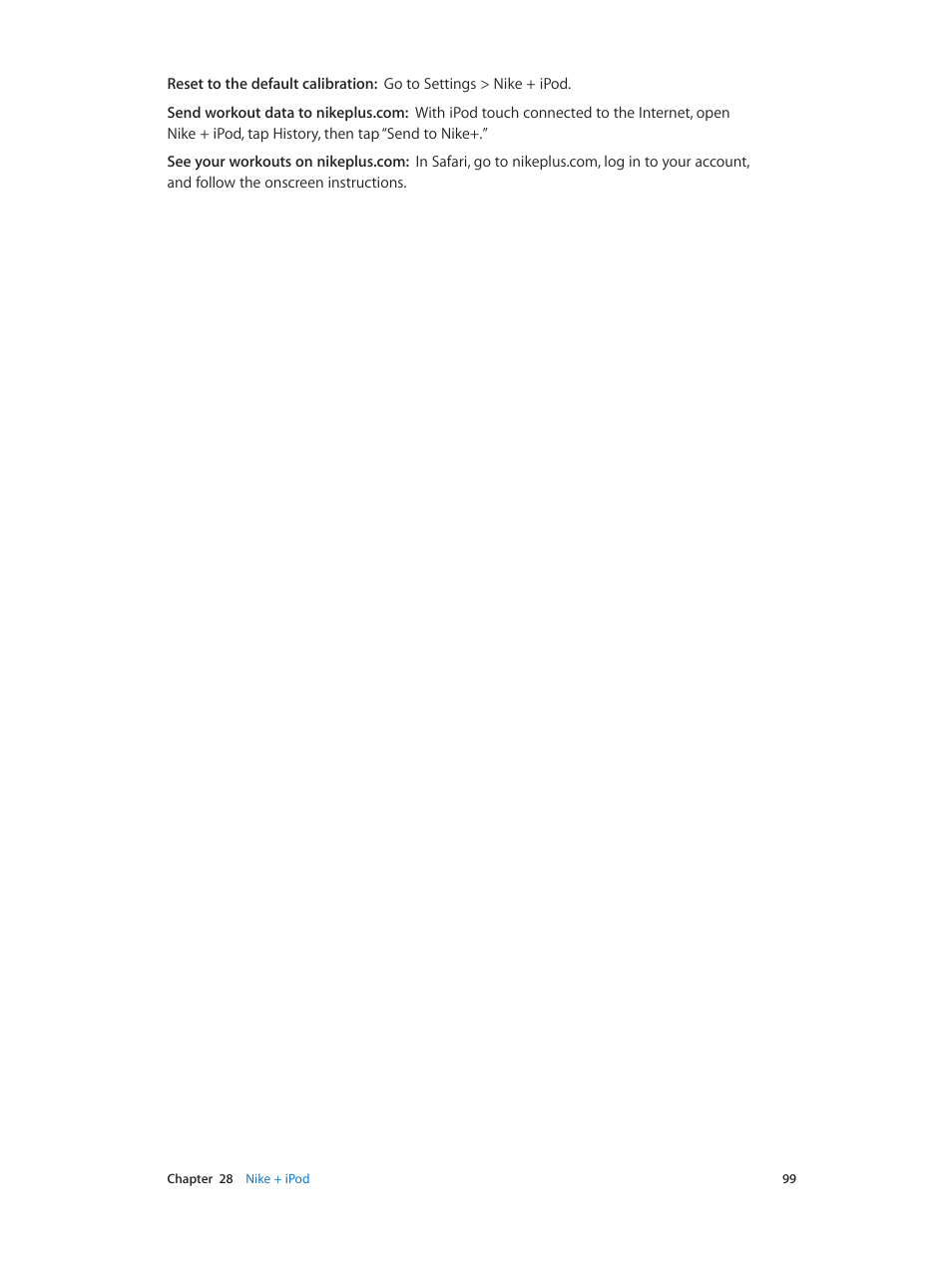Apple iPod touch iOS 6.1 User Manual | Page 99 / 138