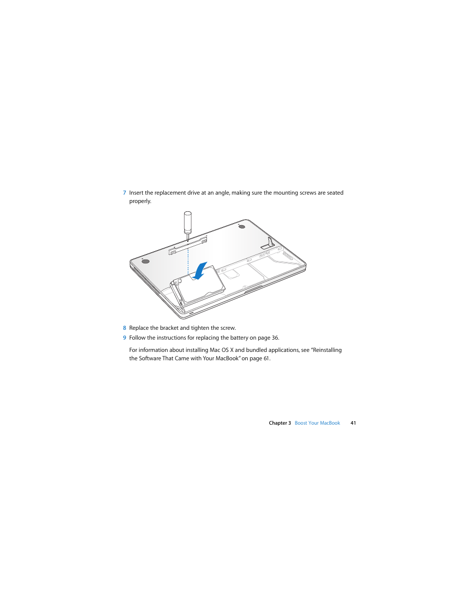 Apple MacBook (13-inch, Aluminum, Late 2008) User Manual | Page 41 / 88
