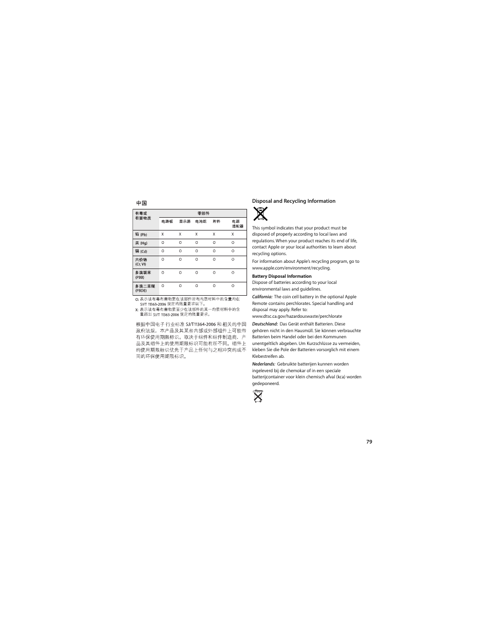 Apple MacBook (13-inch, Aluminum, Late 2008) User Manual | Page 79 / 88