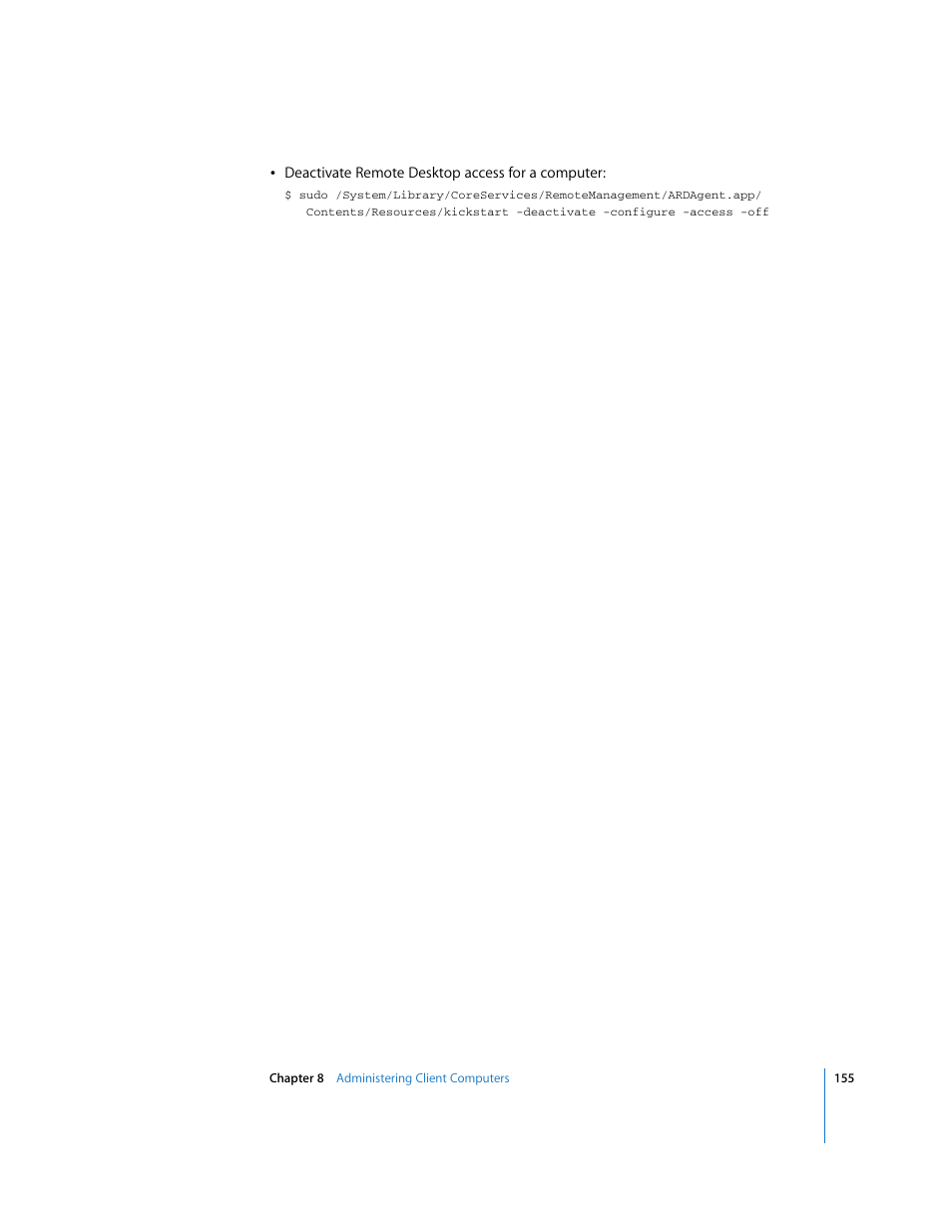 Apple Remote Desktop 3.1 User Manual | Page 155 / 191