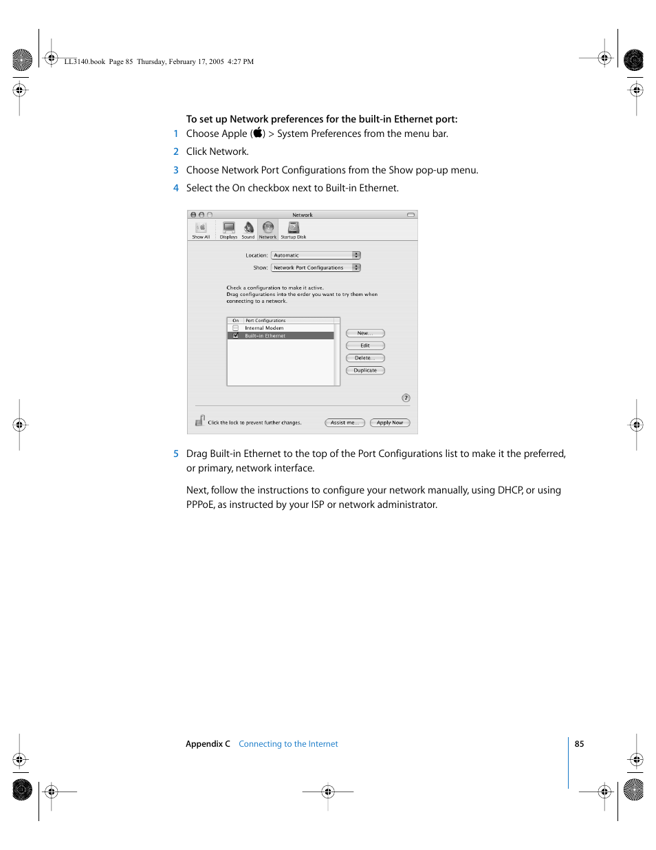 Apple PowerBook G4 (17-inch, 1.67 GHz) User Manual | Page 85 / 112