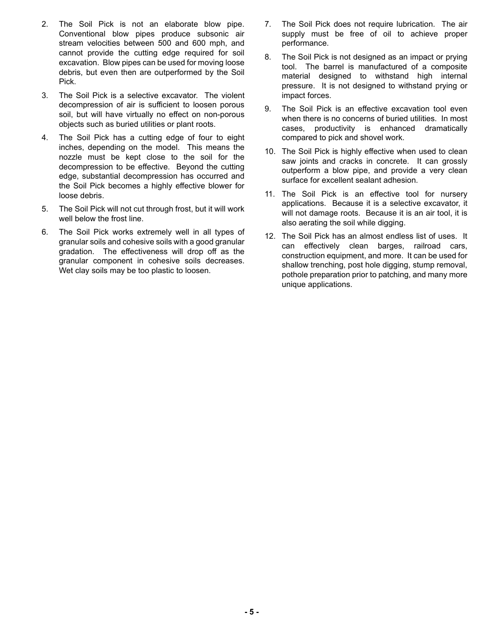 MBW SP160 User Manual | Page 8 / 17