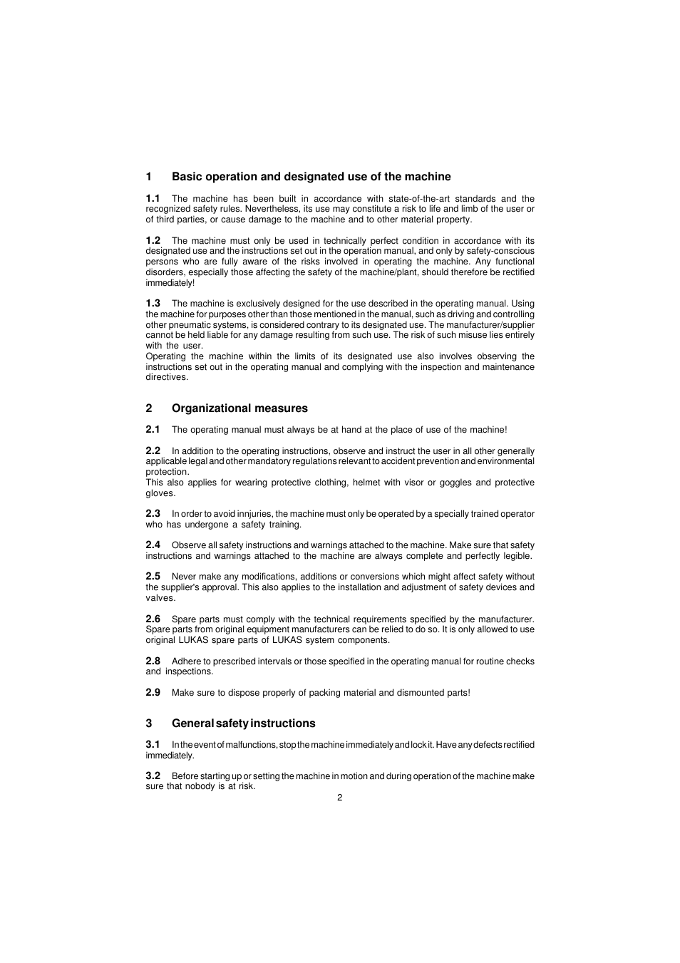 Lukas LZR 12-700 EN User Manual | Page 2 / 14