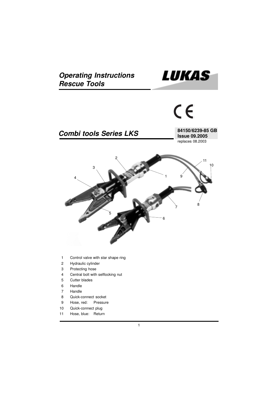 Lukas LKS 55 EN User Manual | 14 pages