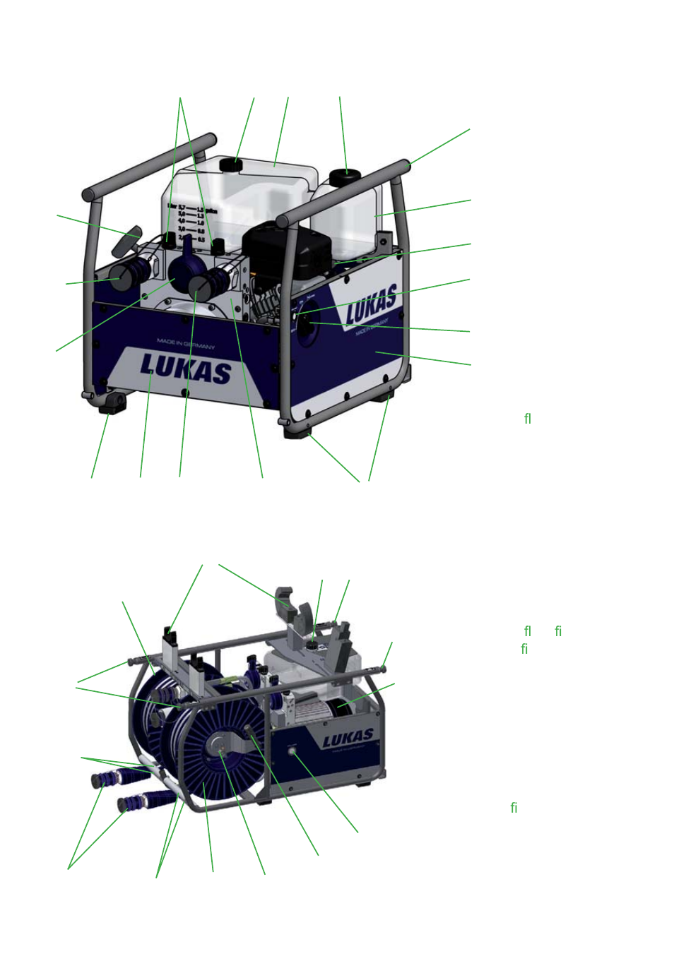 2 structure of the units | Lukas P 650 Series User Manual | Page 12 / 68