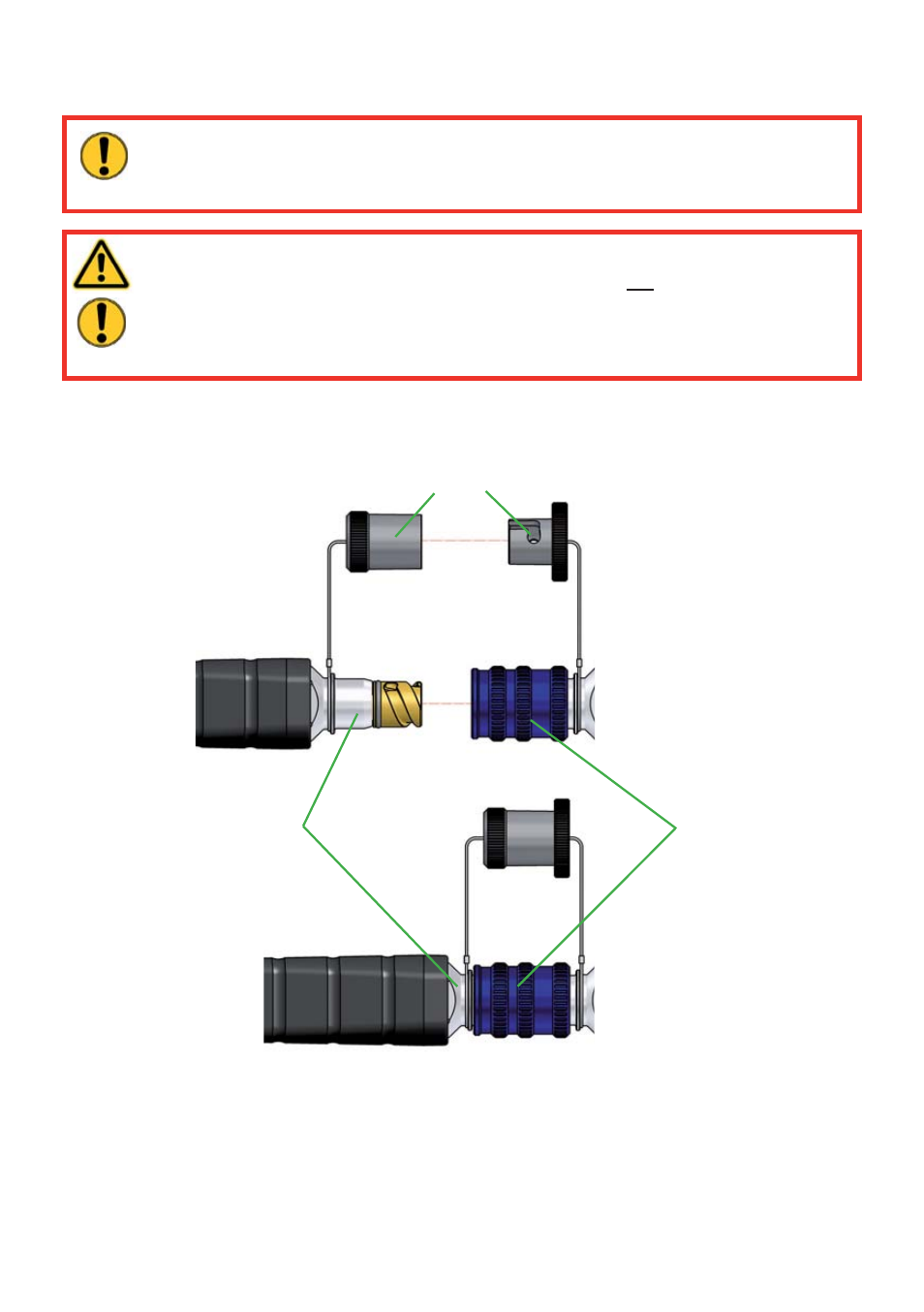 Connection of the hose lines / devices | Lukas P 650 Series User Manual | Page 17 / 68