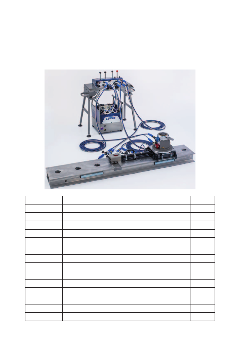 2 example scenario 1 - single point lifting | Lukas Rerailing system User Manual | Page 10 / 24