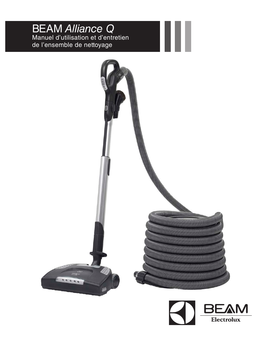 Beam alliance q | Beam Electrolux Alliance Q User Manual | Page 9 / 24