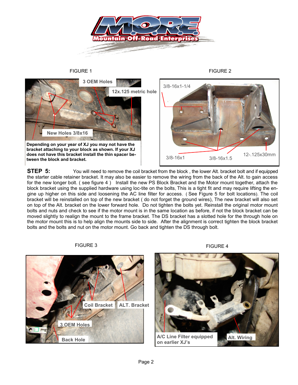 Mountain Off Road BBXJ9196 User Manual | Page 2 / 3