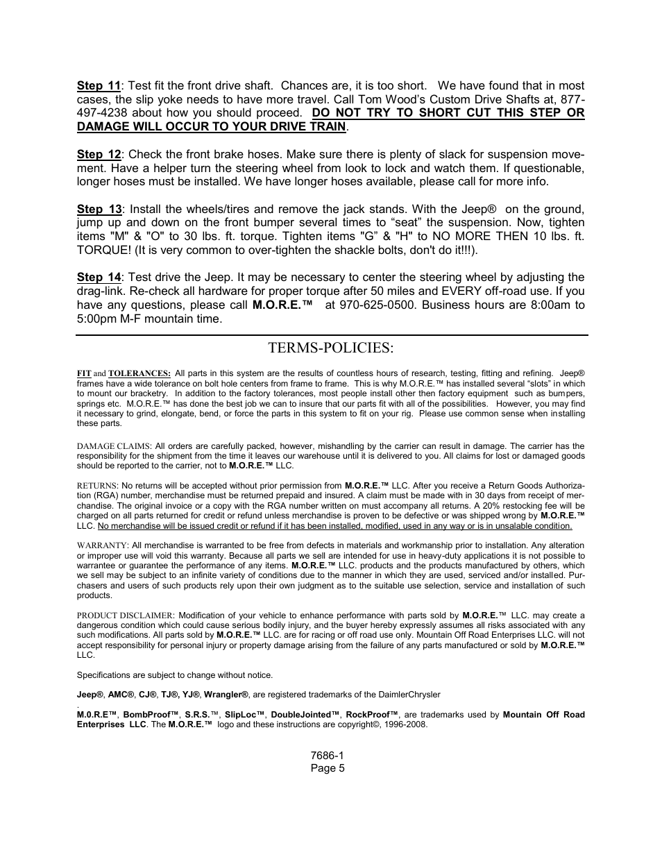 Terms-policies | Mountain Off Road 7686-1 User Manual | Page 5 / 8
